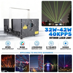 Proyector Láser de Animación RGB, Luz DMX ILDA a Todo Color, Efecto Escénico, Luz Láser de 30W para DJ, Eventos y <span class=keywords><strong>Alquiler</strong></span> en Edificios - Product Image 2