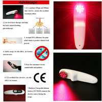 Appareil de thérapie laser à main sans fil LLLT cheval Traitement des articulations Chien Arthrite Soulagement de la douleur Acupuncture Infrarouge 808nm 650nm