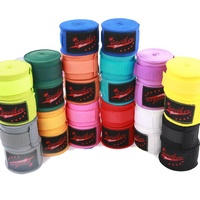 Enveloppes pour boxer en coton, 2 rouleaux, 3 ou 5M, pour les mains, imprimées, gants, ceinture, bandes de sport, vente en gros,