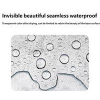 Peinture transparente haute élasticité imperméable pour toiture de terrasse piétonne, résistante aux intempéries, matériau anti-fuite