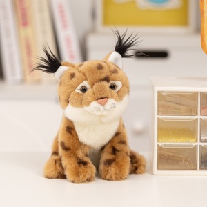 Nuovo Peluche Leopardo Giallo Transfrontaliero, Bambola Realistica di Lince, Giocattolo per Libri Illustrati, Gatto delle Montagne, Gatto Leopardo - Product Image 5