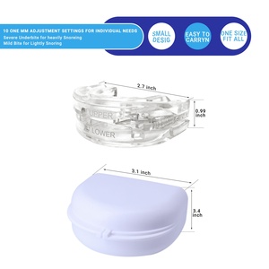 Anti Snoring Mouthpiece Adjustable Mouth Guard Effective Snore Solution Anti <strong>Teeth</strong> Grinding Tray Night <strong>Mouthguard</strong> for Bruxism - Product Image 6