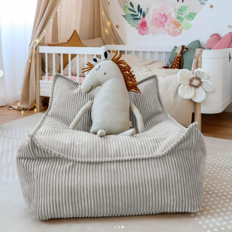 Silver-grey corduroy