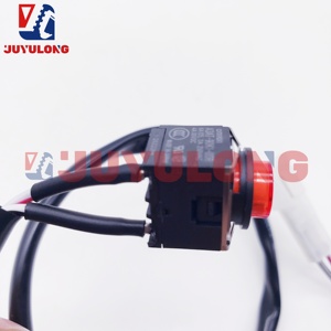 Interruptor de botón de bocina con mango de Joystick de alta calidad JUYULONG para Sany SY225 230 <span class=keywords><strong>235</strong></span> 245 265 piezas de maquinaria de construcción - Product Image 3