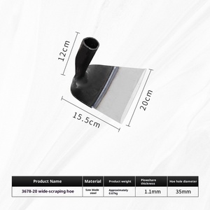 Dgcm <span class=keywords><strong>จอบ</strong></span>กำจัดวัชพืชเครื่องมือประดิษฐ์สำหรับปลูกผักเครื่องมือทางการเกษตรอุปกรณ์อเนกประสงค์ทำจากเหล็กคาร์บอนด้ามไม้รูปส้อม - Product Image 6