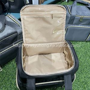 Sac à dos de rangement pour vernis à ongles et maquillage, grande capacité, double couche, personnalisé, certifié BSCI, pour usine - Product Image 4