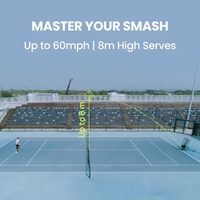 KASWAY Fabricant Professionnel Système de Caméra Double 4K à Suivi Visuel IA Haute Précision avec Roues Mecanum à Noyau Métallique pour Machine de Tennis