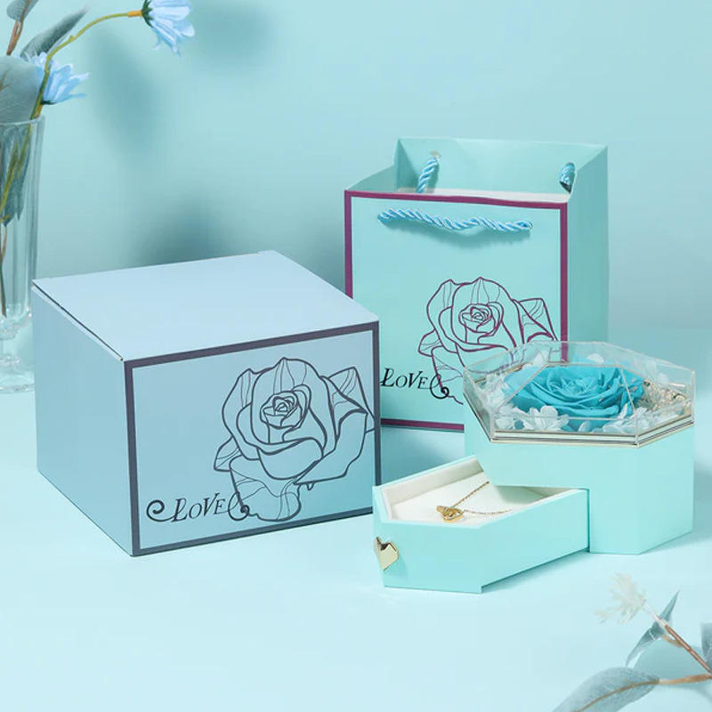 Fleur éternelle verte