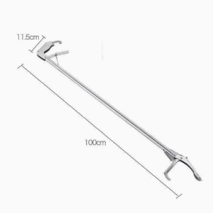 Pinza Rinforzata per la Cattura di Pesci Fangosi - Pinza Portatile per Rifiuti <span class=keywords><strong>da</strong></span> Spiaggia con Gancio Esteso - Product Image 3