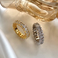 Bijoux d'anniversaire 925 Sterling Silver 0.25 Carat Pigeon Eggs Prong Setting Ovale Zircon Ring