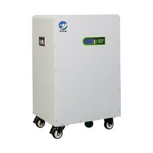 แบตเตอรี่ลิเธียมสำรองพลังงานแบบไฮบริด 51.2V 100AH 10KWH แบบแยกส่วนและสามารถวางซ้อนกันได้ สำหรับระบบกริดและโซลาร์เซลล์  วงจรการใช้งานยาวนาน รุ่น XHY-JC-5KW+10KWh - Product Image 4