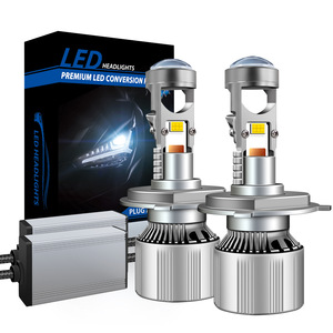 Vendita calda 9003 H4 Super luminoso faro per auto con 6000k luce del Laser integrato lampadina nuova condizione per i motocicli - Product Image 1