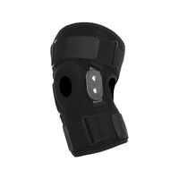 Genouillère en néoprène avec coussinet en gel, compression, stabilisateurs latéraux épais antidérapants pour une protection professionnelle lors des activités sportives