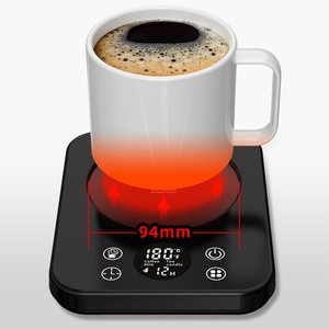 Calentador de Tazas Termostático de Alta Calidad, Calentador de Tazas Portátil con Temperatura Constante, Calentador de Tazas Aislado Ajustable con Temporizador - Product Image 1