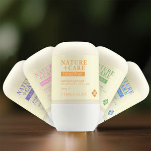 Déodorant anti-transpirant longue durée en roll-on 50 ml Flora Ruby Nature Care 5 parfums pour le contrôle quotidien des odeurs sous les aisselles - Product Image 1