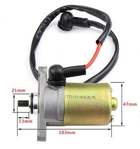 อะไหล่สำหรับมอเตอร์ไซค์ มอเตอร์สตาร์ทมอเตอร์ไซค์ มอเตอร์สตาร์ทไฟฟ้า มอเตอร์สกู๊ตเตอร์ ทองแดงแท้ เหมาะสำหรับ GY6 50/80cc - Product Image 2