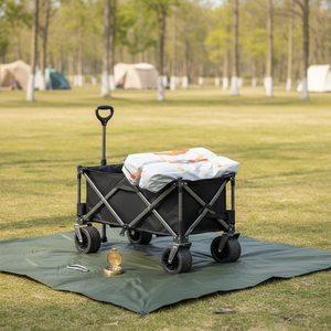 Magnifique <span class=keywords><strong>chariot</strong></span> de camping pliable pour <span class=keywords><strong>jardin</strong></span> et plage, idéal pour les activités de plage et les sorties en camping - Product Image 1