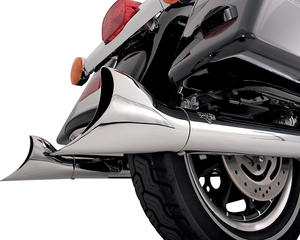 Escape Cromado de Doble Punta para Sportster 400 con Diseño de Cola de Pez, Tubos de Escape para Motocicleta - Product Image 6