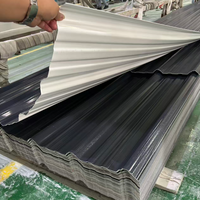 Tuiles de toit en PVC ondulé à bas prix, plaques de toiture en composite de résine ASA, toiture en plastique imperméable