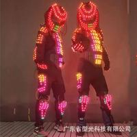 2023 nouvel arrivage costume de robot led lumineux en couleurs robot personnalisé led télécommande costume de robot led