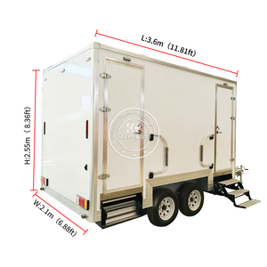 Cafetería Móvil Lista para Enviar, Bar Restaurante Modular en Contenedor, Quiosco de Comida Rápida - Product Image 3