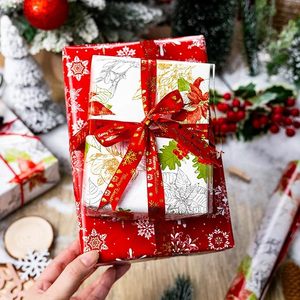 Christmas <b>Wrapping</b> PaperHoliday <b>wrapping</b> <b>paper</b> Floral <b>Wrapping</b> <b>Paper</b> Vintage Gift <b>Wrapping</b> <b>Paper</b> - Product Image 2