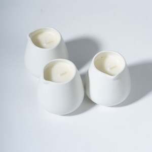 Offre Spéciale personnalisé basse température basse quantité minimale de commande bougie de <span class=keywords><strong>massage</strong></span> de marque privée corps <span class=keywords><strong>sexy</strong></span> avec pot en céramique bec - Product Image 5