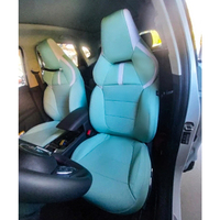 Housses de siège sur mesure en cuir synthétique premium pour MG HS, EHS, RX5, Pilot, MG6, MG7 – Couverture complète pour 5 sièges