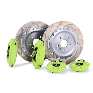 Nuevo producto, modificado 6411 Kit grande de freno, pinzas de freno trasero de 4 pistones con pinza de freno electromecánica para Nissan Patrol Y61 - Product Image 1