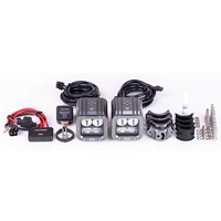 Ferei 8000LM moto LED conduite lumière sans fil à distance Spot/inondation/brouillard/avertissement Modes IPX8 étanche CNC projecteur pour bmw Gs