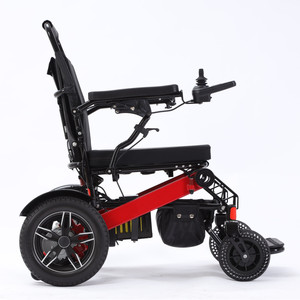 Silla de Ruedas Ligera Plegable Portátil Personalizada de Fábrica con Certificación CE HBS0011 Silla de Ruedas Ligera Pequeña HBS0 - Product Image 3
