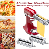 Accessoire pour robot culinaire KitchenAid : Rouleau à pâtes pour fettuccine, spaghetti, et autres pâtes, pièces détachées et outils pour la cuisine