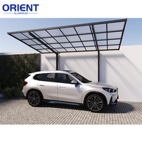 Abri de voiture moderne à double couche, imperméable, pour le stationnement des véhicules et le toit de garage