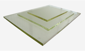 Plateau rectangulaire en plomb vert pour usage médical, épaisseur 2 mm, sans poudre - Product Image 4