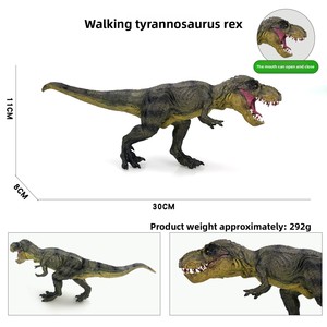 Giocattolo Dinosauro Tirannosauro Rex in PVC, Figura d'Azione Articolata per Bambini 3-6 Anni - Product Image 6