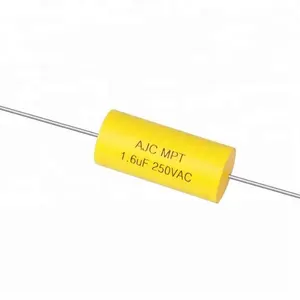 10J 250V Axial Metallized Film Capacitor,Metallized Polyester Film Capacitor - Axial - Oval - MEA