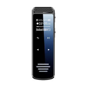 เครื่องบันทึกเสียงดิจิตอลแบบสัมผัสปุ่ม 970 เครื่องเล่น MP3 หน้าจอขนาดใหญ่ WAV สำหรับการประชุมและการสัมภาษณ์ - Product Image 1