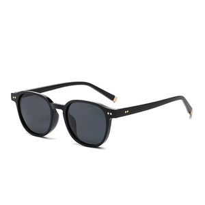 Lunettes de <span class=keywords><strong>soleil</strong></span> unisexes polarisées style vintage, monture carrée pleine en acétate de luxe, protection UV400, tendance 2026 - Product Image 1