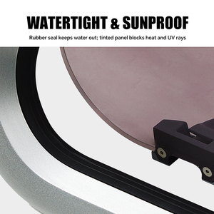<span class=keywords><strong>Hublot</strong></span> ovale YISHUN en aluminium anodisé et PMMA, couvercle d'ouverture à 180°, fenêtre de bateau, modèle 71C80A, installation facile - Product Image 5