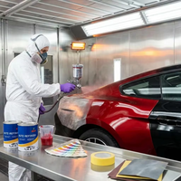 Peinture/finition automobile MLB, application facile, longue durée de vie, pour la réparation des rayures de carrosserie, peinture professionnelle, apprêt automobile.