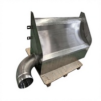 Filtre d'admission d'eau en acier inoxydable 316L, 5L/S, 15L/S, 50L/S, type Coanda, boîtier Coanda pour usage domestique
