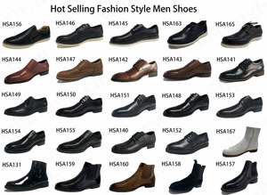 <span class=keywords><strong>GR</strong></span>, mercato della francia popolare scarpe da uomo nere stile doppio snodo formale scollato in pelle pieno fiore Anti-odore scarpe HSA141 - Product Image 5