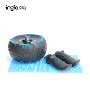 Kit de Rodillo de Ejercicio Abdominal 3 en 1, Rodillo Abdominal Profesional con Tubo de Resistencia y Alfombrilla para Rodillas - Product Image 3
