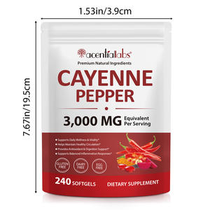 240ดูแลสุขภาพประจำวันสนับสนุนการย่อยอาหารพริกป่นนิ่มเสริมด้วยขมิ้นเบอร์เบอรีนวิตามิน D3 K2 - Product Image 6