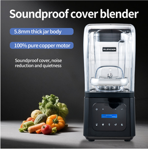 Silent Proof Commercial <strong>Blender</strong> <strong>Milkshake</strong> Machine Noise Cancellation <strong>Blender</strong> Fruit Food Processor Juice Maker bar <strong>Blender</strong> - Product Image 2