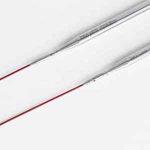 Lotus Yarns PAMIR Aiguilles circulaires interchangeables en acier inoxydable de qualité supérieure de 5 "<span class=keywords><strong>10</strong></span> paires Taille Ensemble de tricot à la main pivotant à 360 ° - Product Image 3