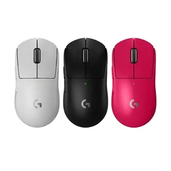 Logitech G Pro X Superlight 2 32000dpi sensörü oyun çift modlu şarj edilebilir kablosuz sessiz dizüstü Led fare Usb optik stok