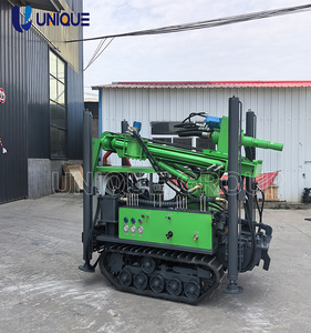 JJEM UY160 Irrigation agricole petit appareil de forage de puits d'eau sur chenilles forage abordable pour les zones rurales - Product Image 1