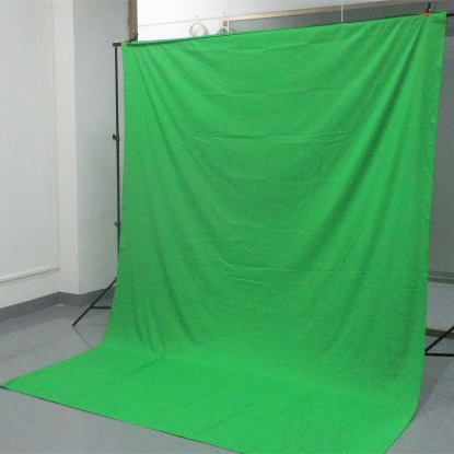 Yiscaxia 7 By10 Ft Washibke Traditional Shooting Wrinkle Free Fabric Cloth Chroma Key 6.5*9.8 Green Screen Zoom Background