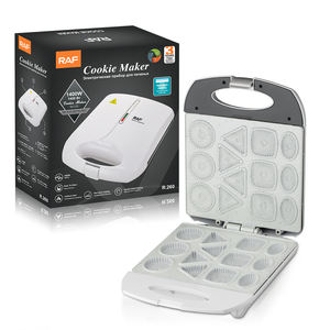 Marque haut de gamme RAF dernier Style Cookie Machine maison gâteau <span class=keywords><strong>plaque</strong></span> écrou noix électrique gaufre Cupcake Maker - Product Image 5